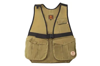 Firedog Dummyvest Hunter Waxed Licht Khaki Firedog Dummyvest Hunter Waxed Licht Khaki