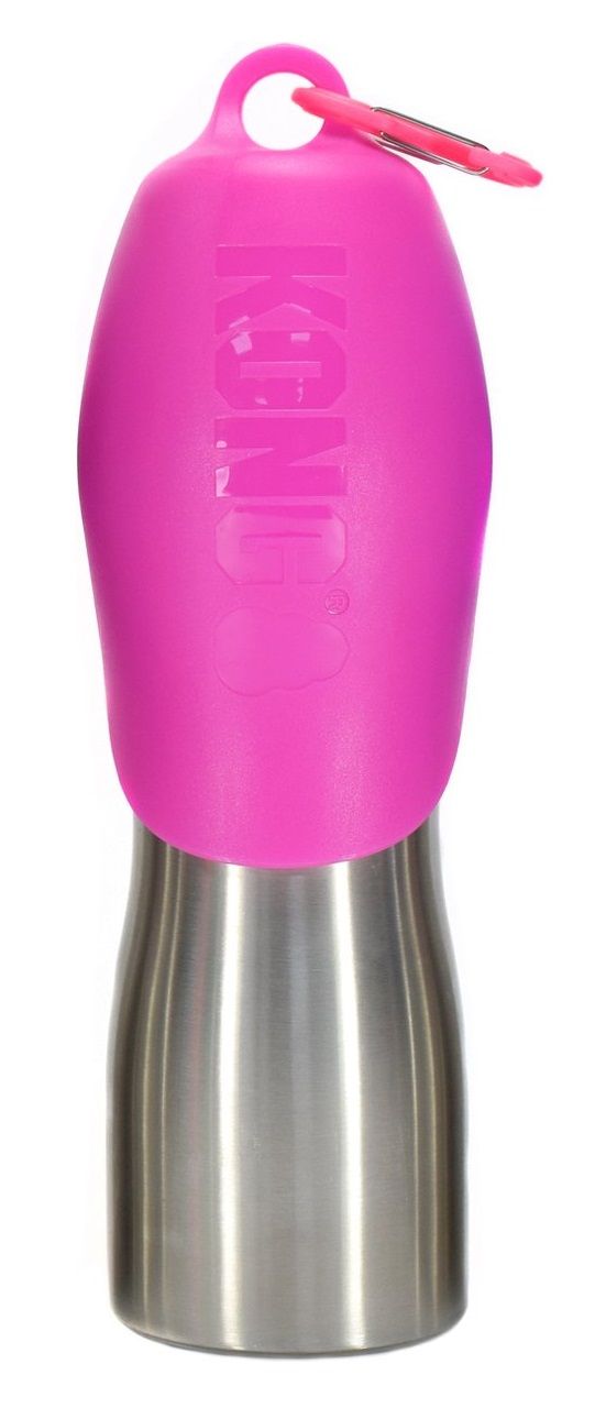 Kong Waterfles Roestvrij Staal Roze