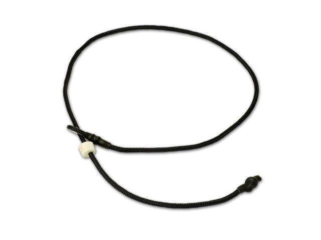 Mystique Field Trial Short Leash 4MM Zwart