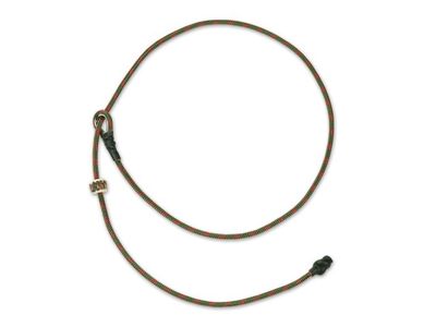 Mystique Field Trial Short Leash 4MM Hunter Green/Rood