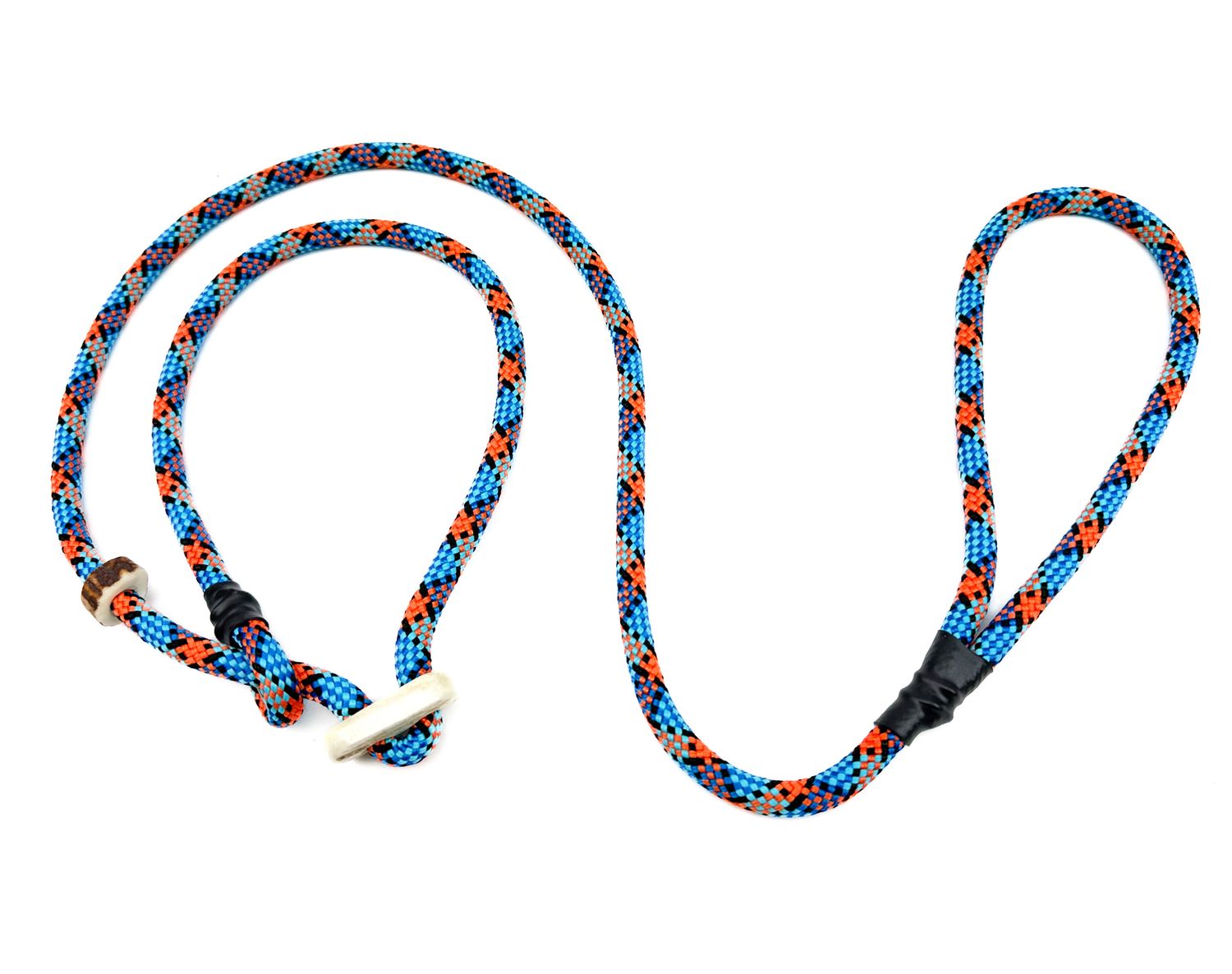 Field Trial Moxon Leiband 8MM/130CM met Geweistop Blauw/Zwart/Oranje Field Trial Moxon Leiband 8MM/130CM met Geweistop Blauw/Zwart/Oranje