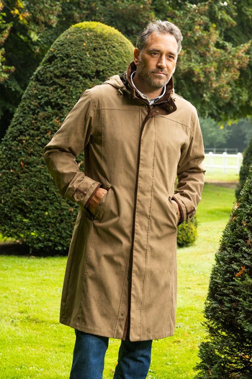 Baleno Heren Mantel Cameron Camel