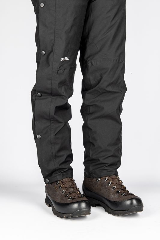 Dedito Waterproof Overtrousers Zwart