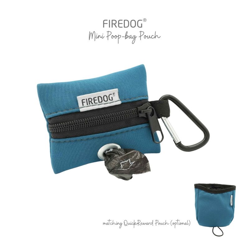 Firedog Mini Poepzakjeshouder Softshell Petrol