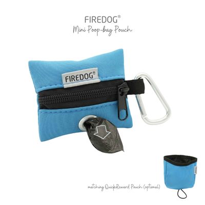 Firedog Mini Poepzakjeshouder Softshell Baby Blauw Firedog Mini Poepzakjeshouder Softshell Baby Blauw