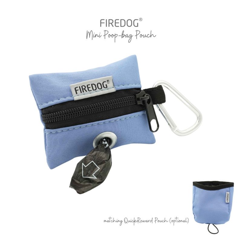 Firedog Mini Poepzakjeshouder Softshell Lavendel