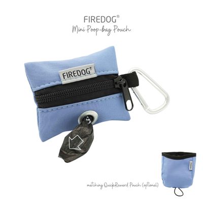 Firedog Mini Poepzakjeshouder Softshell Lavendel Firedog Mini Poepzakjeshouder Softshell Lavendel