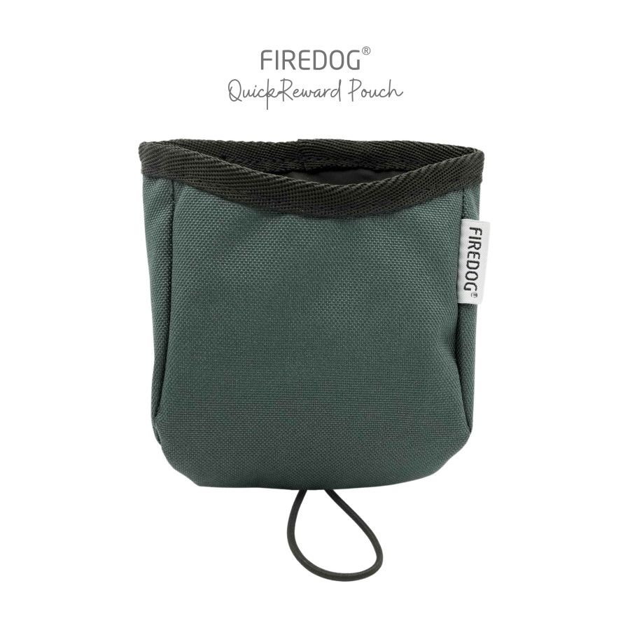 Firedog QuickReward Beloningstasje Nylon Donkergrijs