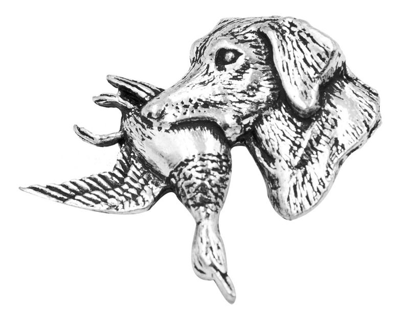 Pin Hond met Eend Tin