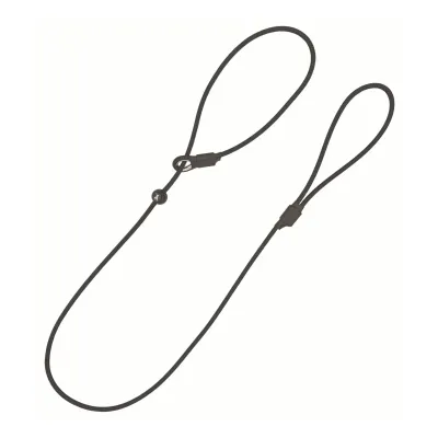 Sporting Saint Field Trial Pro Slip Lijn 5MM/120CM Zwart