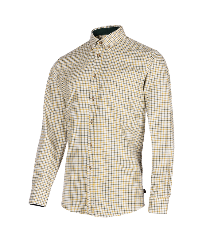 Baleno Heren Hemd Berkley Cream Wol