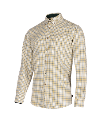 Baleno Heren Hemd Berkley Cream Wol