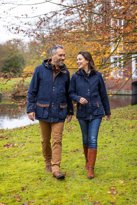 Baleno Dames Jas Ladywood Donkerblauw