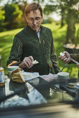 Baleno Heren Bodywarmer Thames Donker Camel