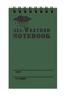 Waterdicht Notitieboek Groen