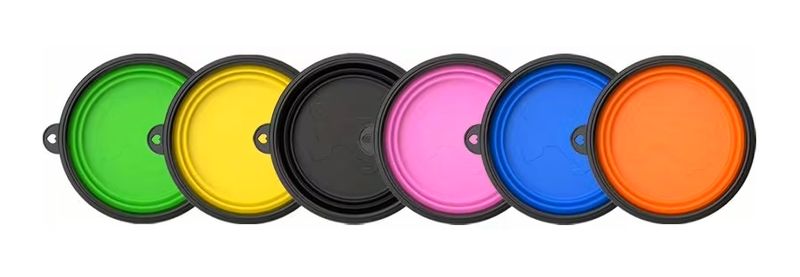 Waterbak Opvouwbaar Silicone Diverse Kleuren
