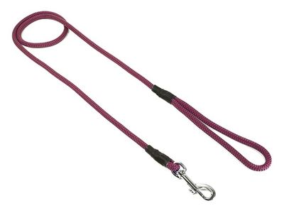 Mystique Field Trial Leiband Moxon 8 MM Met Karabijnhaak Wijnrood