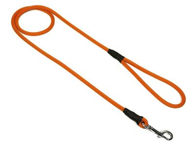 Mystique Field Trial Leiband Moxon 8 MM Met Karabijnhaak Oranje