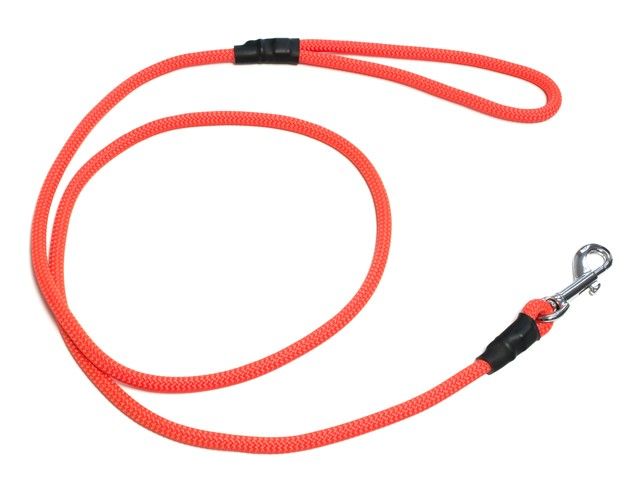 Mystique Field Trial Leiband Moxon 8 MM Met Karabijnhaak Neon Oranje