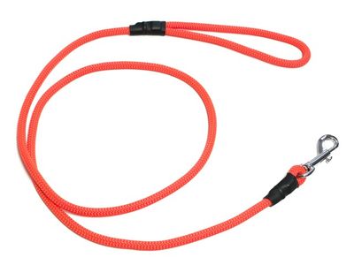 Mystique Field Trial Leiband Moxon 8 MM Met Karabijnhaak Neon Oranje