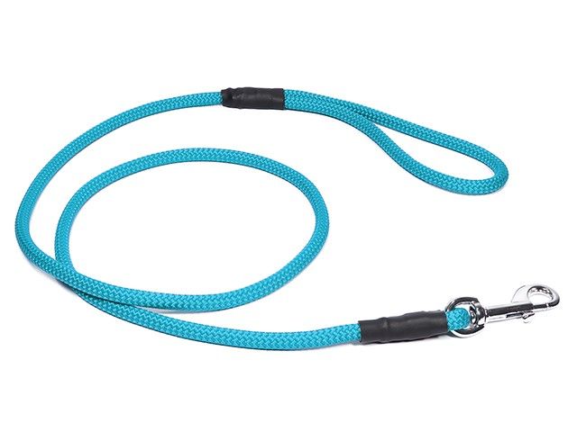 Mystique Field Trial Leiband Moxon 8 MM Met Karabijnhaak Turquoise