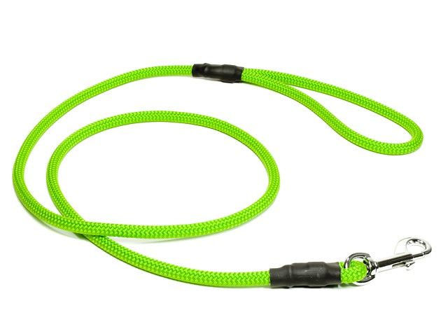 Mystique Field Trial Leiband Moxon 8 MM Met Karabijnhaak Neon Groen