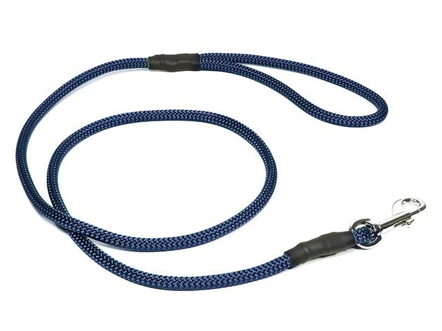 Mystique Field Trial Leiband Moxon 8 MM Met Karabijnhaak Blauw