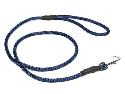 Mystique Field Trial Leiband Moxon 8 MM Met Karabijnhaak Blauw