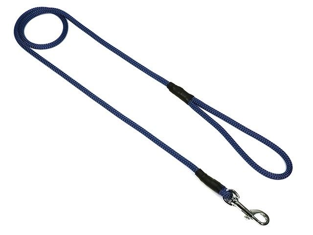 Mystique Field Trial Leiband Moxon 8 MM Met Karabijnhaak Blauw