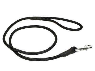 Mystique Field Trial Leiband Moxon 8 MM Met Karabijnhaak Zwart