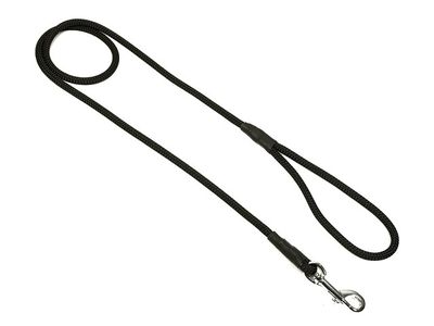 Mystique Field Trial Leiband Moxon 8 MM Met Karabijnhaak Zwart