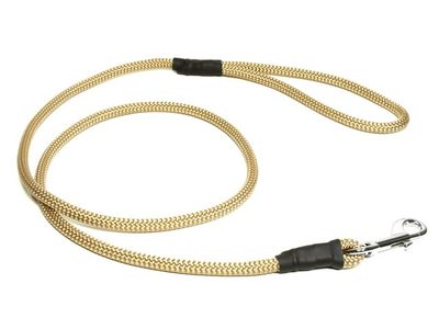 Mystique Field Trial Leiband Moxon 8 MM Met Karabijnhaak Beige