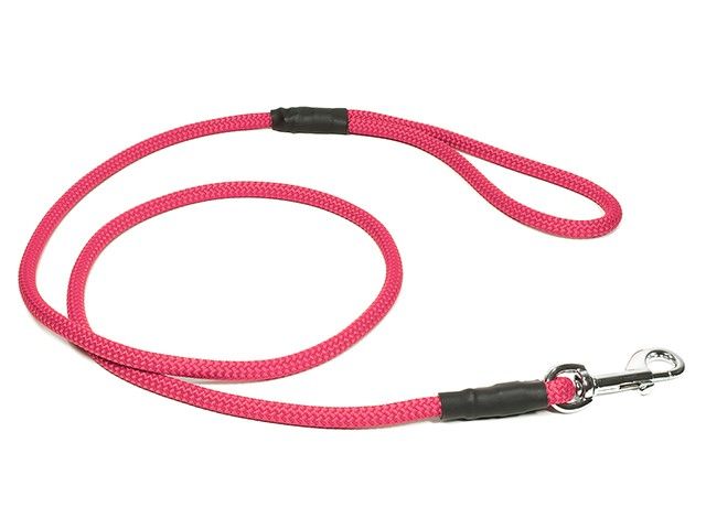 Mystique Field Trial Leiband Moxon 8 MM Met Karabijnhaak Roze