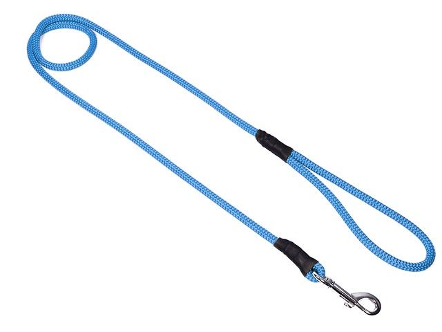 Mystique Field Trial Leiband Moxon 8 MM Met Karabijnhaak Lichtblauw