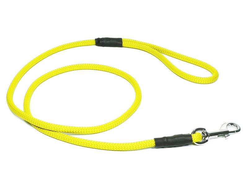 Mystique Field Trial Leiband Moxon 8 MM Met Karabijnhaak Neon Geel
