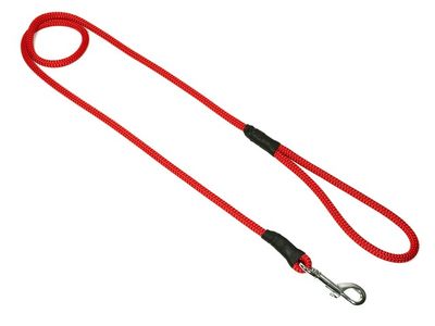 Mystique Field Trial Leiband Moxon 8 MM Met Karabijnhaak Rood
