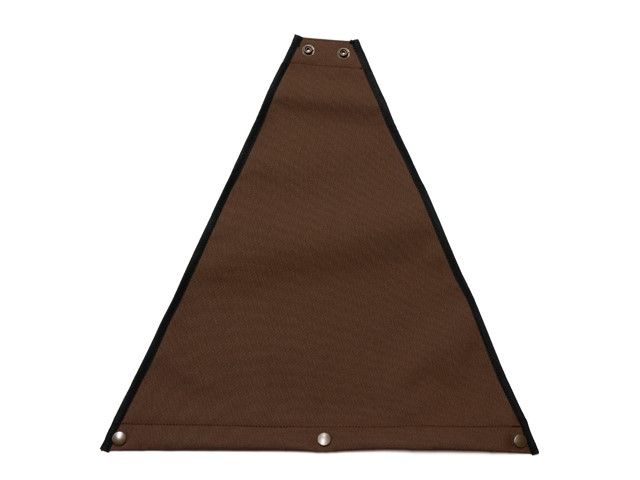 Mystique Dummyvest Profi Accessoire Driehoek Bruin