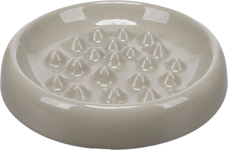 Flamingo Eetpot Slow feeder Cena Rond Taupe 17,5CM