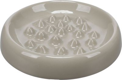 Flamingo Eetpot Slow feeder Cena Rond Taupe 17,5CM