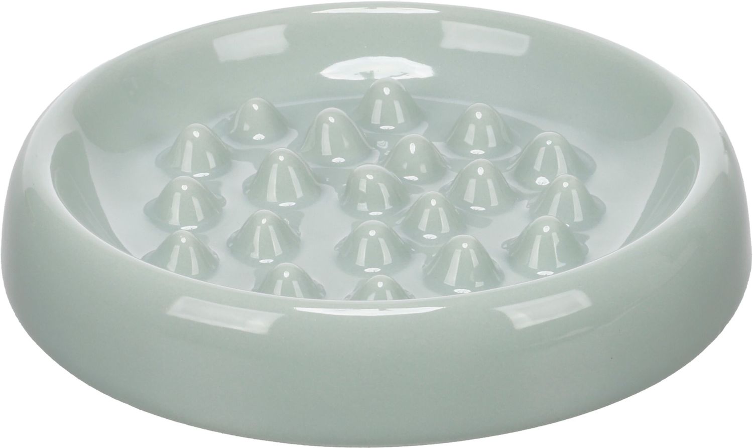 Flamingo Eetpot Slow Feeder Cena Rond Muntgroen 17,5CM