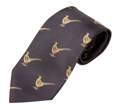 Bisley Schietdas Fazanten Zijde Navy Blauw