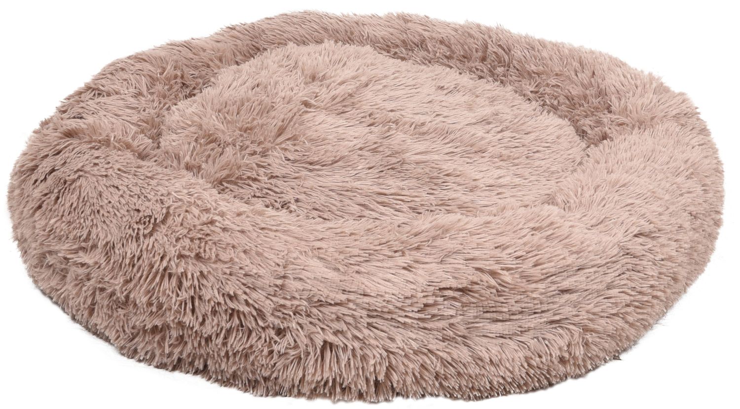 Flamingo Mand Krems Rond Lichtbruin