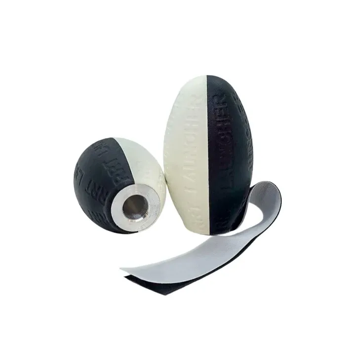 Retriev-R Plastic Torpedo Dummy Zwart/Wit