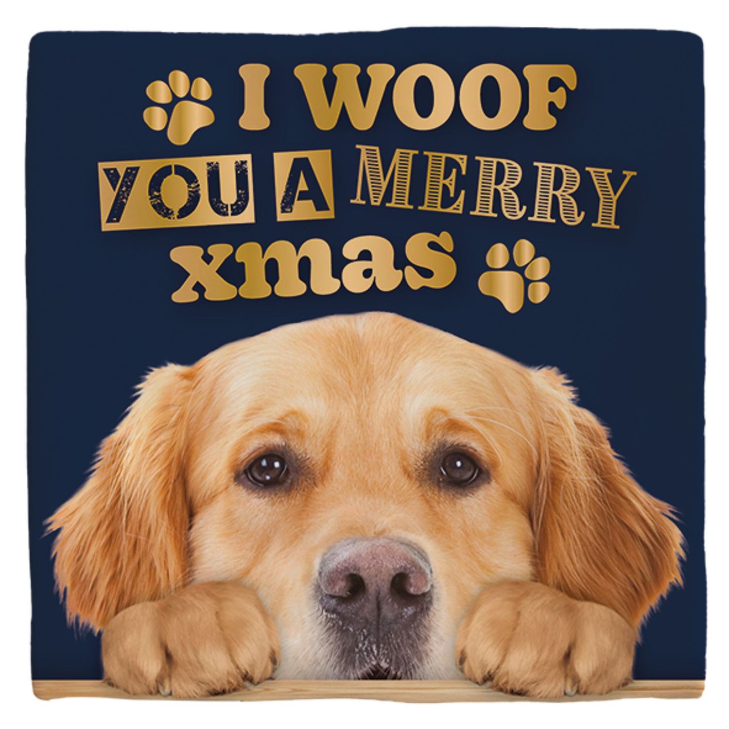 Siertegel Golden Retriever