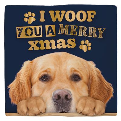 Siertegel Golden Retriever