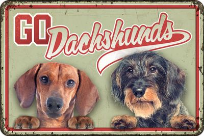 Waakbord Go Dachshunds
