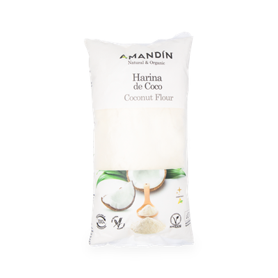 Harina de coco Bio 400gr. Amandín