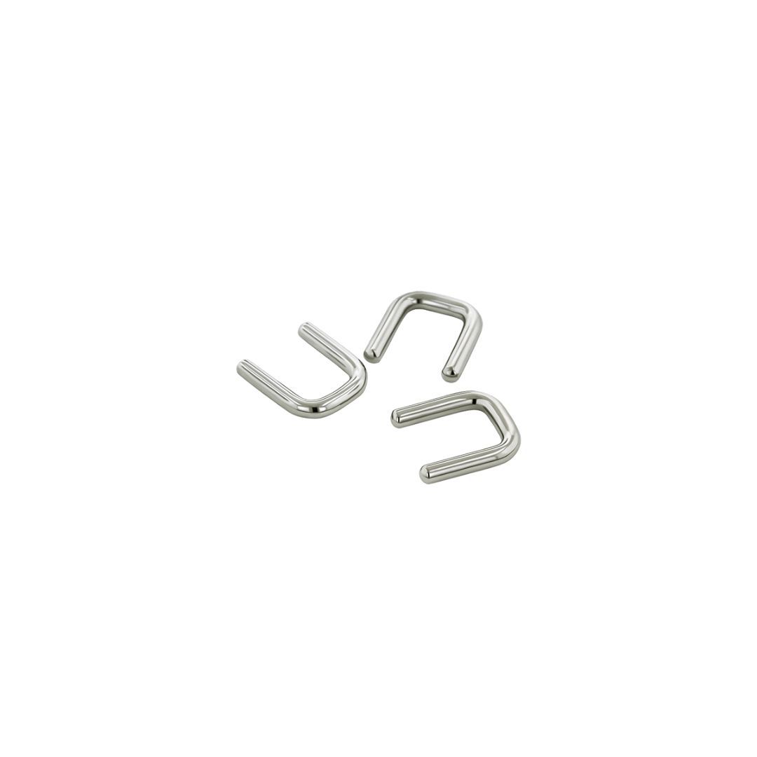 Stainless Steel Septum Retainer, Size: 16g