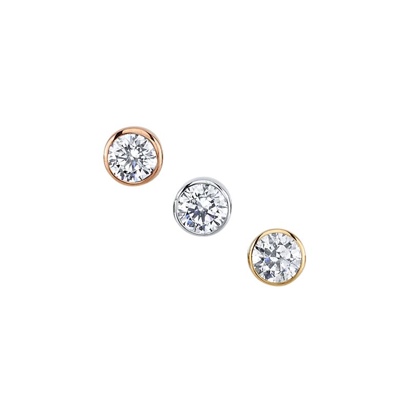 BVLA Pin - Cubic Zirconia (CZ) Bezel