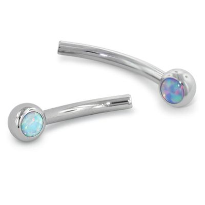 Neo Ti Gem Curved Barbell